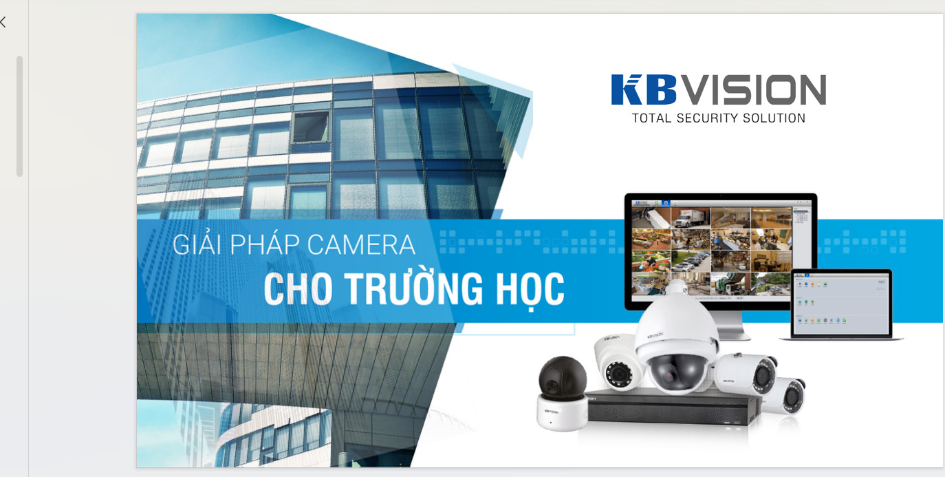 VỊ TRÍ NÊN LẮP ĐẶT CAMERA TẠI TRƯỜNG HỌC TỪ KBVISION