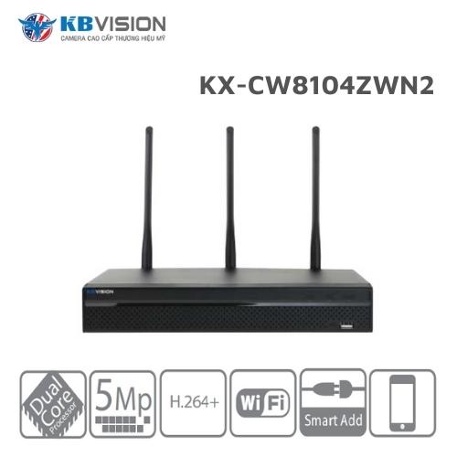 Đầu ghi wifi 4 kênh KBVISION KX-CW8104ZWN2 1