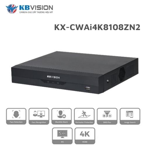 KX-CWAi4K8108ZN2 Đầu ghi hình ip 8 kênh KBVISION 1
