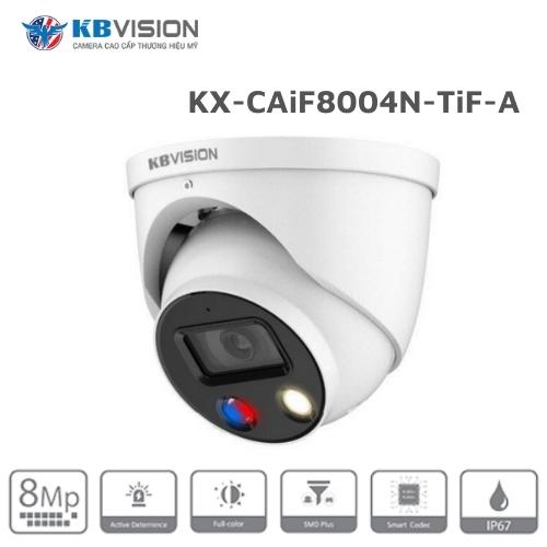 Camera IP AI Full Color KBVISION KX-CAiF8004N-TiF-A 1