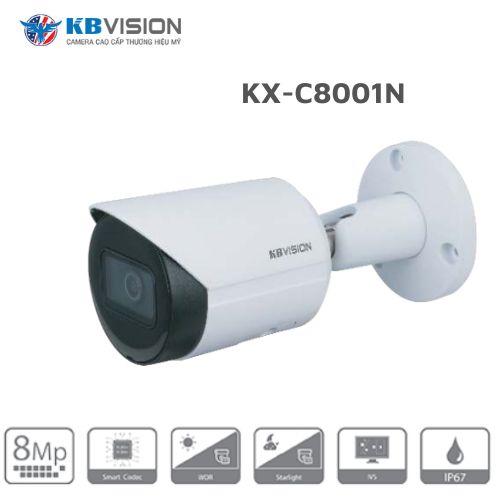 Camera IP 8.0MP KBVISION KX-C8001N 1
