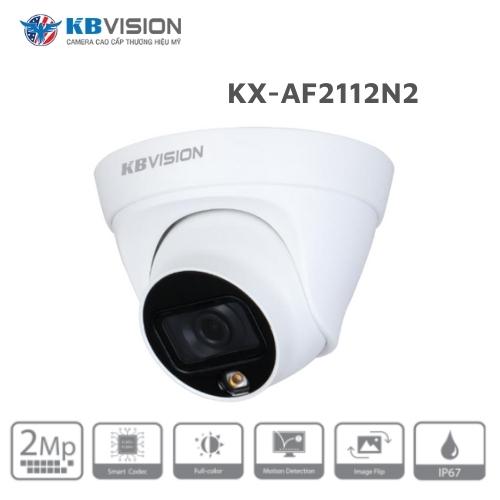 Camera IP Full Color 2.0MP KBVISION KX-AF2112N2 1