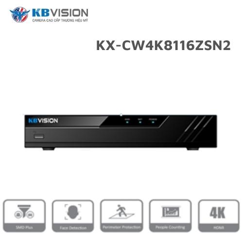Đầu ghi NVR 16 kênh KBVISION KX-CW4K8116ZSN2 1