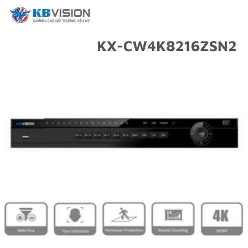 KX-CW4K8216ZSN2 Đầu ghi ip 16 kênh KBVISION 1