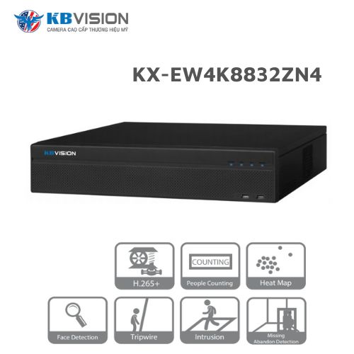 Đầu ghi hình NVR 32 kênh KBVISION KX-EW4K8832ZN4 1