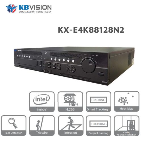 Đầu ghi NVR 128 kênh KBVISION KX-E4K88128N2 1