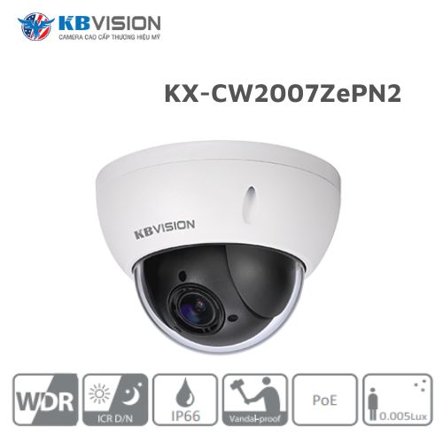 Camera IP PTZ 2.0MP KBVISION KX-CW2007ZePN2 1