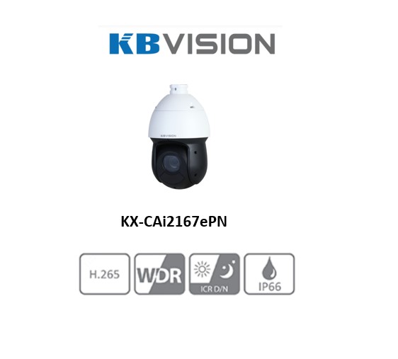 KX-CAi2167ePN CAMERA KBVISION  SPEEDDOME IP  2.0MP 1