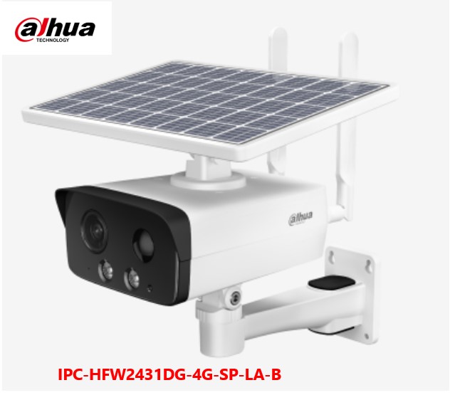 Camera Dahua IPC-HFW2431DG-4G-SP-LA-B năng lượng mặt trời tích hợp Sim 3G 4G 1