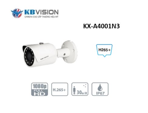 Camera IP 2.0MP KBVISION KX-A4001N3 1