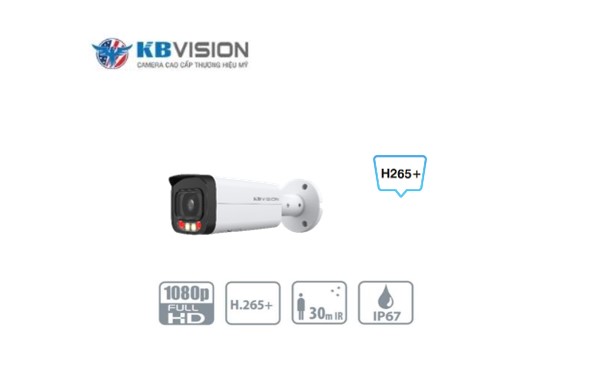 Camera IP Full Color KBVISION KX-CAiF2003N-DL-AB KX-CAiF4003N-DL-AB KX-CAiF5003N-DL-AB KX-CAiF8003N-DL-AB 1