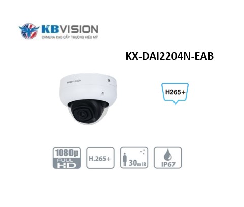 Camera IP Full Color KBVISION KX-DAi2204N-EAB 1