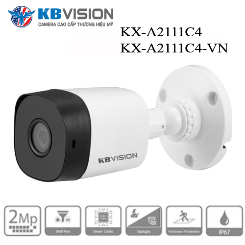 Camera Kbvision KX-A2111C4 chuẩn sắc nét 4 in 1 1