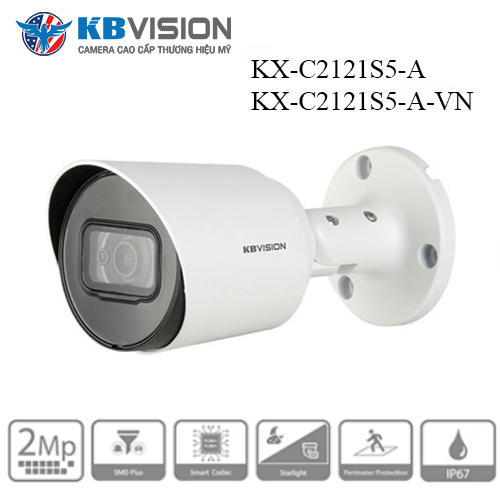 Camera Kbvision KX-C2121S5-A tích hợp Mic đàm thoại 1