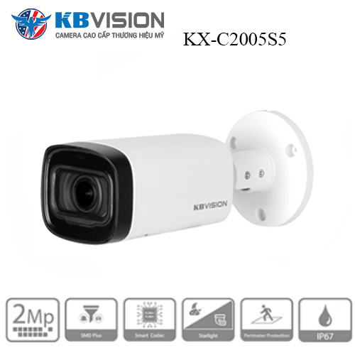 Camera Kbvision KX-C2005S5 quan sát toàn cảnh 1