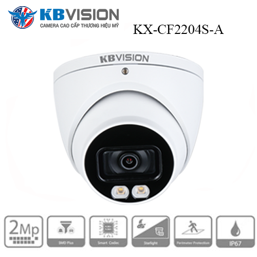 Camera Kbvision KX-CF2204S-A tích hợp Mic đàm thoại 1