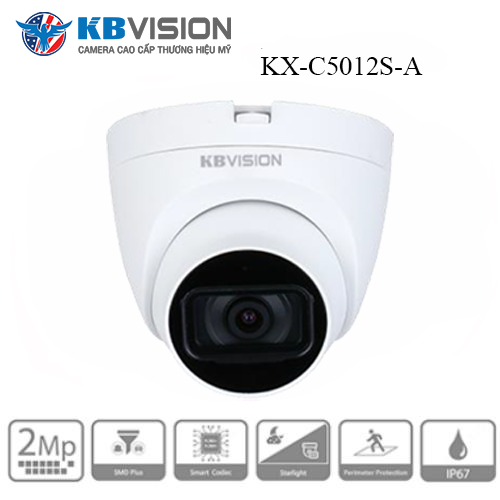 Camera Kbvision KX-C5012S-A chống nhiễu hình ảnh có Mic đàm thoại 1