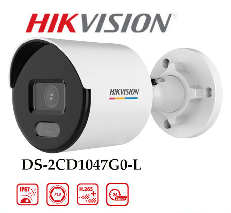 Camera DS-2CD1047G0-L Chống Nước Siêu Bền 1