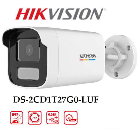 Camera DS-2CD1T27G0-LUF Camera Quét Hình Ảnh Diện Rộng 1
