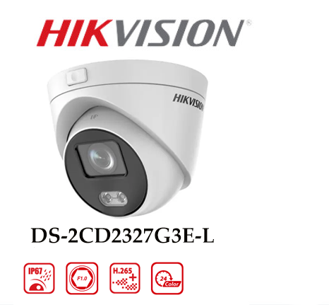 Camera DS-2CD2327G3E-L Công Nghệ Đèn Led Ánh Sáng Độc Quyền 1