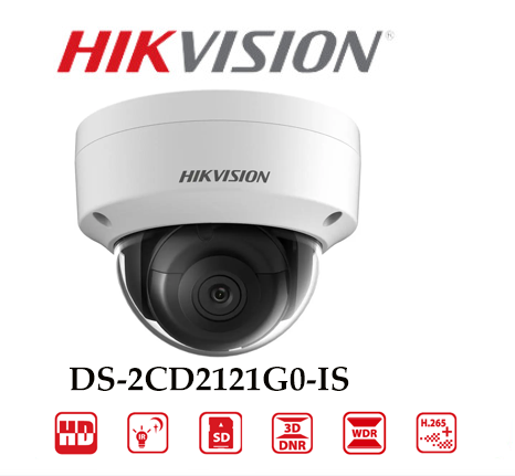 Camera Hikvision DS-2CD2121G0-IS Có Cổng Audio 1
