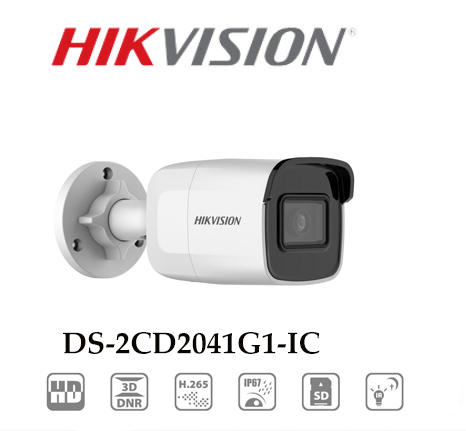 Camera DS-2CD2041G1-IC Độ Phân Giải Chất Lượng Cao 4MP 1