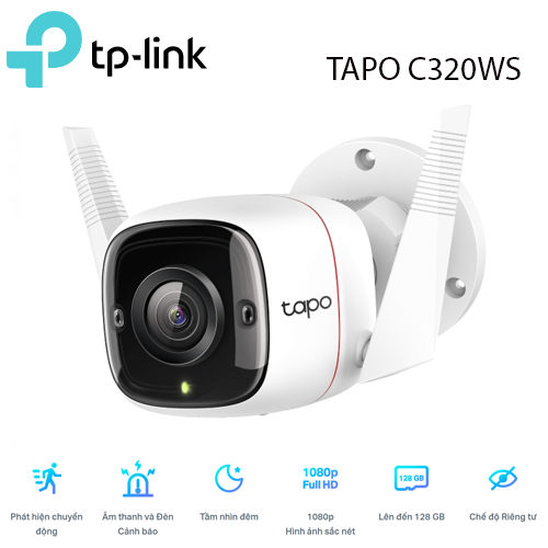 Camera Tp-link Tapo C320WS Camera Có Màu Ban Đêm Rõ Nét 1