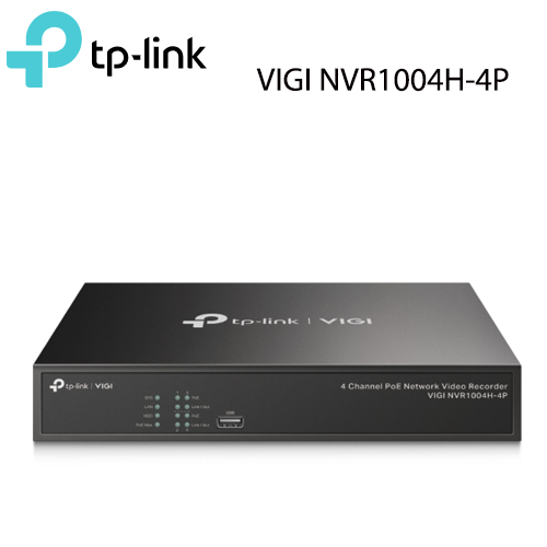 Đầu Ghi Hình Vigi NVR1004H-4P Tp-Link Thu 4 Kênh 1