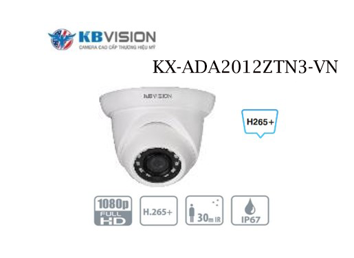 Camera KX-ADA2012ZTN3-VN IP 2.0 MP KBVISION 1
