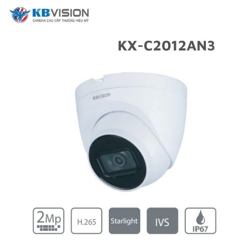 Camera Kbvision KX-CDA2012ZAN3 Hình Ảnh Full HD 1