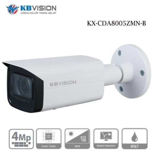 Camera Kbvision KX-CDA8005ZMN-B Công Nghệ Nhận Diện Hiện Đại 1