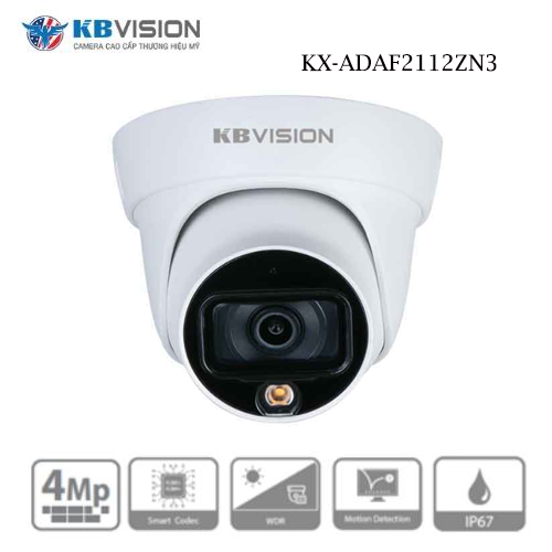 Camera Kbvision KX-ADAF2112ZN3 Chuẩn Chống Nước Ngoài Trời 1