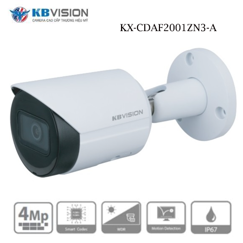 Camera Kbvision KX-CDAF2001ZN3-A Có Đèn Led Ban Đêm 1