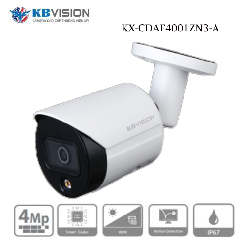 Camera Kbvision KX-CDAF4001ZN3-A Cảnh Báo Kẻ Trộm Đột Nhập 1