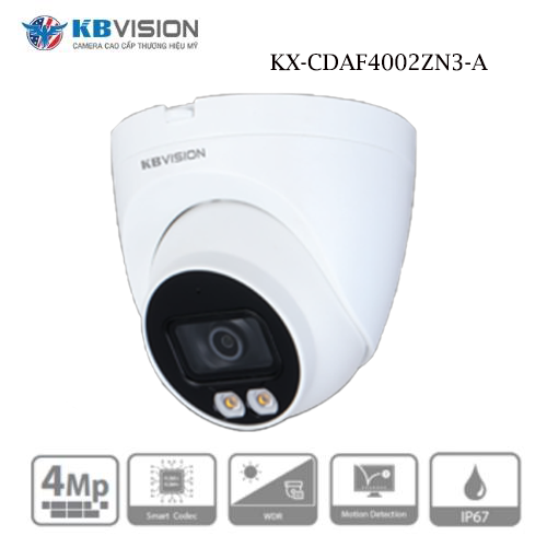 Camera Kbvision IP KX-CDAAiF2001ZN-DL-A Ánh Sáng Kép 1