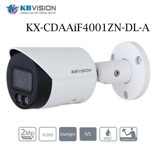 Camera Kbvision KX-CDAAiF4001ZN-DL-A Và KX-CAiF4001N-DL-A 1