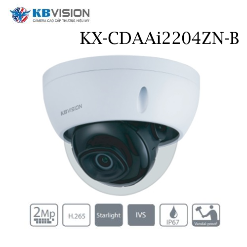 Camera Kbvision KX-CDAAi2204ZN-B Và KX-CAi2204N-B 1