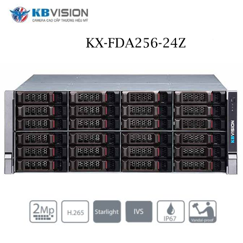 Đầu Ghi KX-FDA256-24Z Và KX-F256-24 IP 256 kênh Kbvision 1