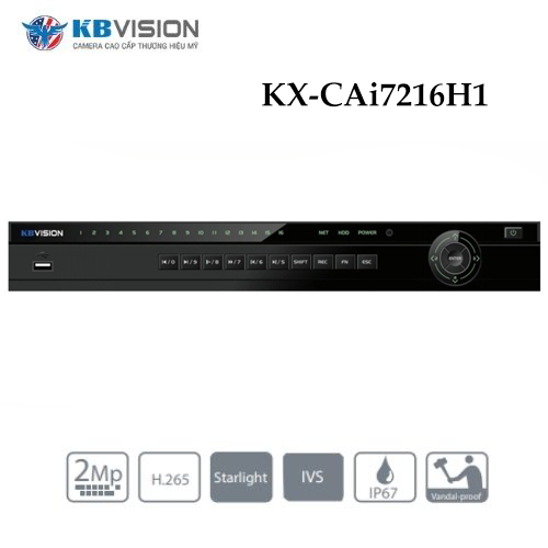 Đầu Ghi Hình Kbvision KX-CAi7216H1 Full 5 In 1 1