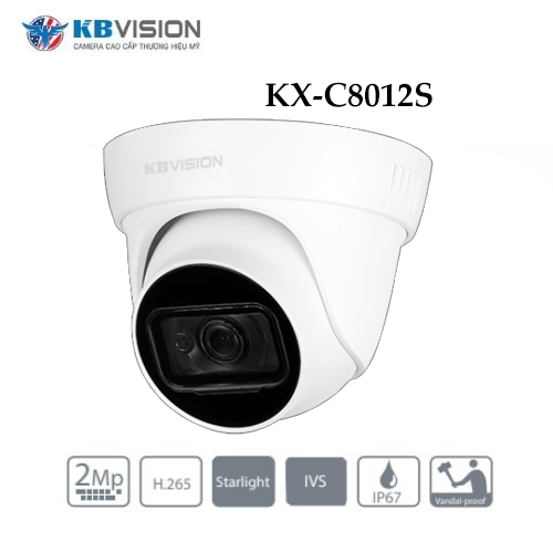 Camera Kbvision KX-C8012S Độ Phân Giải 4K 1