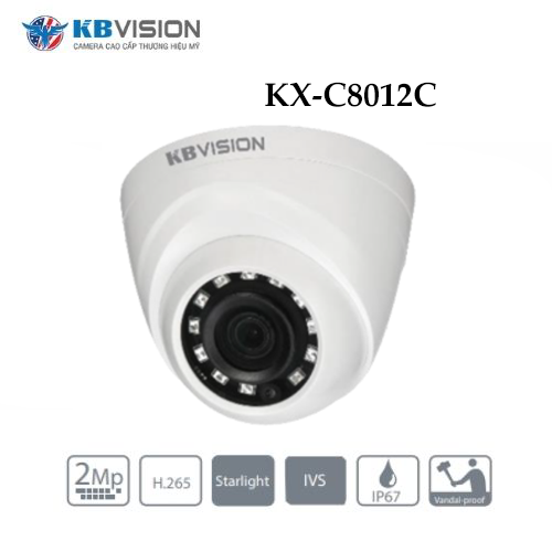 Camera Kbvision KX-C8012C Chống Nhiễu 2D 1