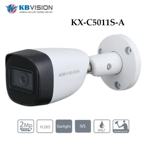 Camera Kbvision KX-C5011S-A Có Mic Đàm Thoại 1