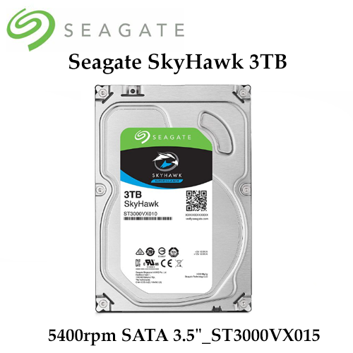 Ổ cứng ST3000VX015 Seagate SkyHawk 3TB 5400rpm SATA 3.5"_ gắn trong 1