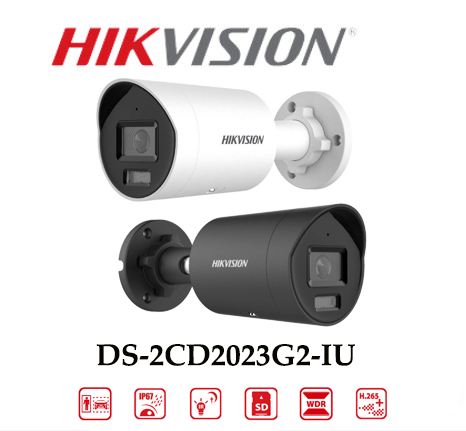 Camera Hikvision DS-2CD2023G2-IU Nhận Diện Phương Tiện Qua Lại 1