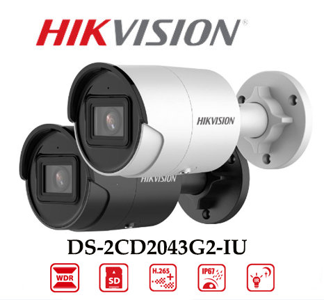 Camera Hikvision DS-2CD2043G2-IU 4MP Ánh Sáng Hồng Ngoại 1