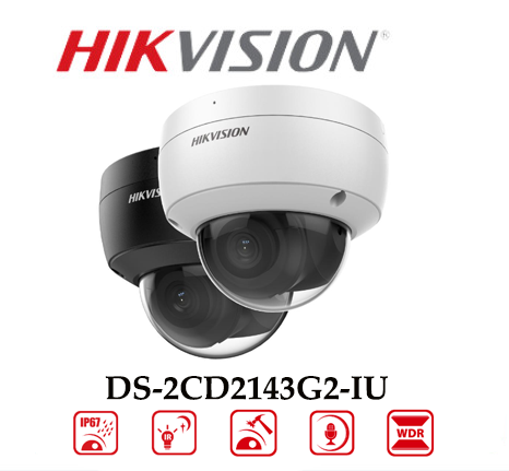 Camera Hikvision DS-2CD2143G2-IU Độ Phân Giải Cao 4MP 1