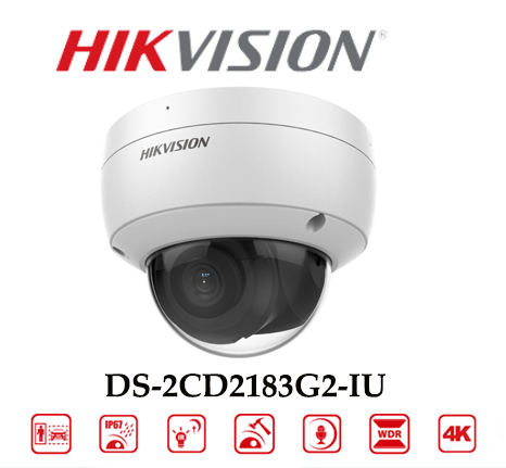 Camera Hikvision DS-2CD2183G2-IU 8MP Độ Phân Giải 4K 1