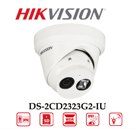 Camera Hikvision DS-2CD2323G2-IU 2MP Ngoài Trời Chống Nước 1