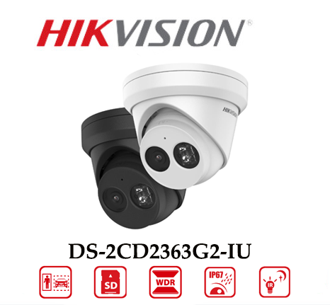 Camera Hikvision DS-2CD2363G2-IU 6MP Xử Lý Ánh Sáng Cực Nhạy 1