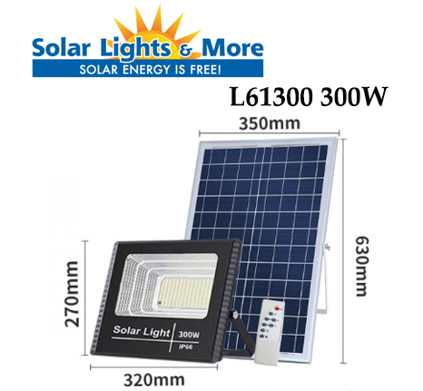 Đèn Led Năng Lượng Mặt Trời SOLAR LIGHT L61300 300W 1